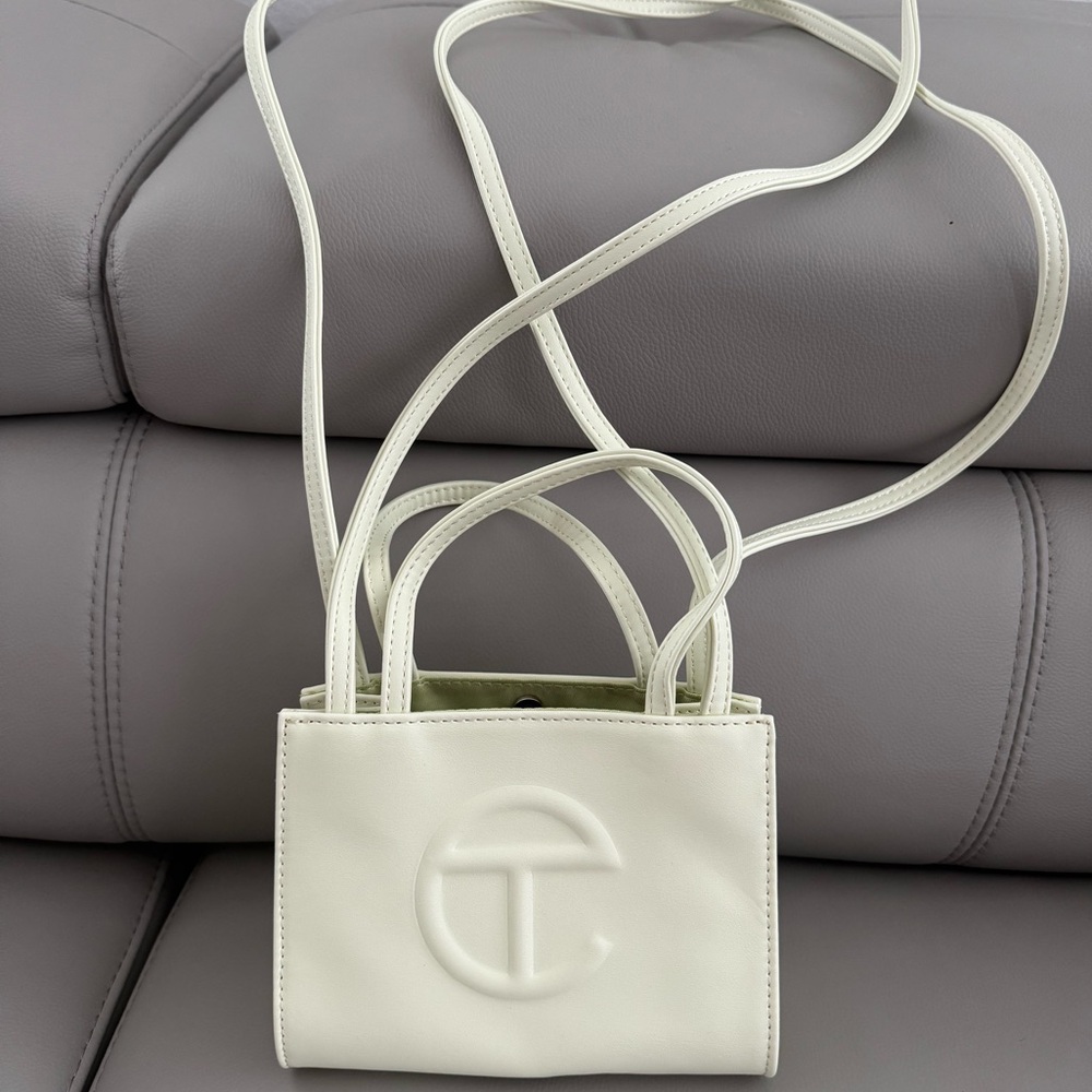 Telfar Small Shopping Bag in Glue – Brand New with Tags